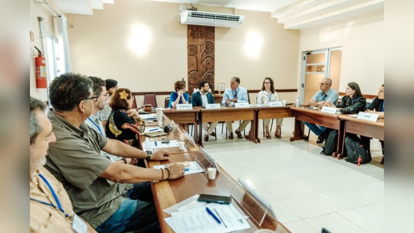 Cultivo sustentável de tambaqui e pirarucu é debatido por ministro da Pesca em Alter do Chão