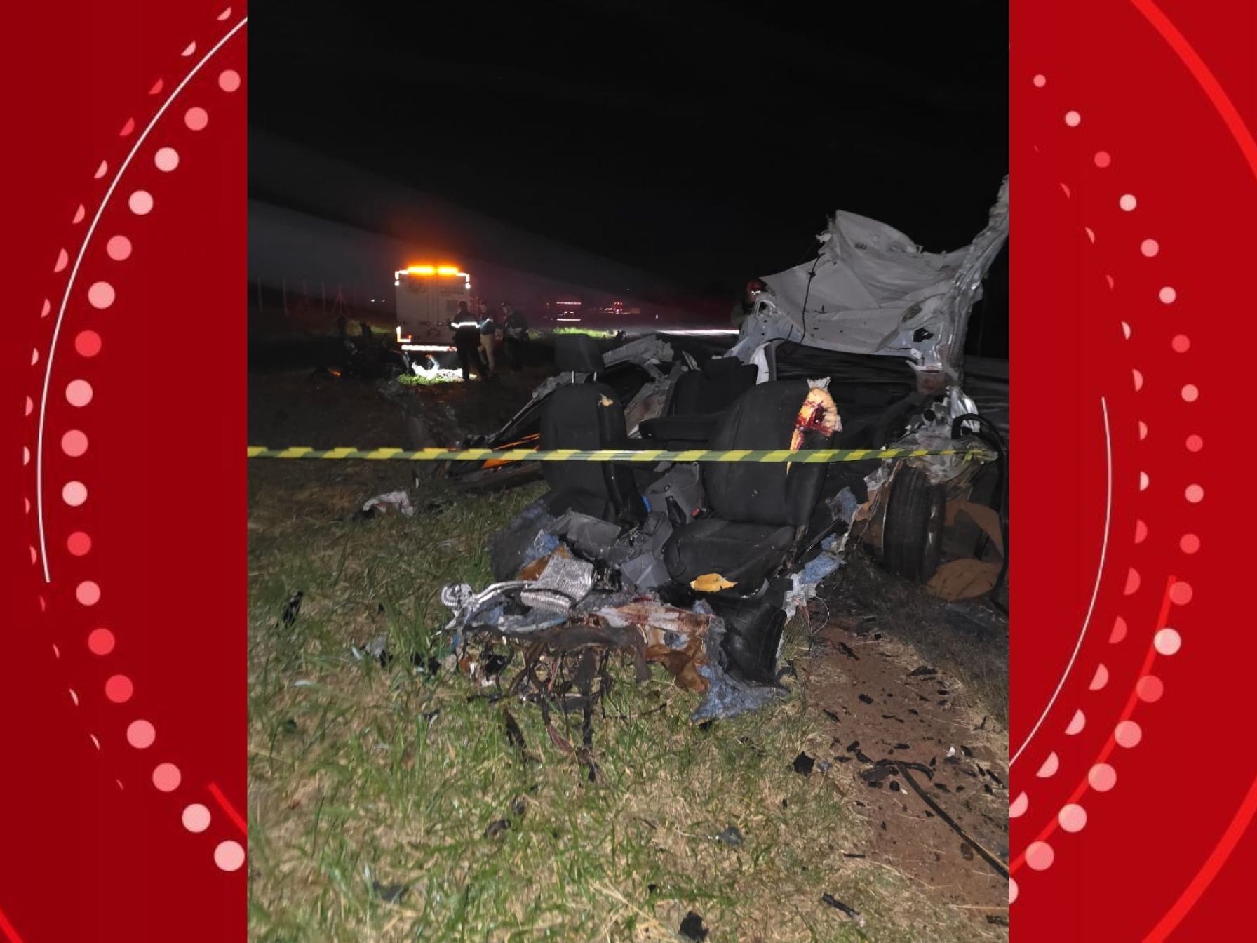 Jovem de 20 anos morre em grave acidente entre carro e caminhão no Paraná