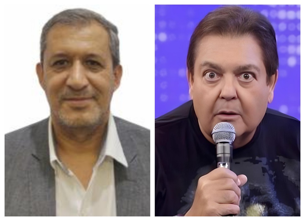 O candidato Faustão Jr, do Democracia Cristã, conquistou 1.431 votos em São Paulo. — Foto: Montagem/g1/Reprodução