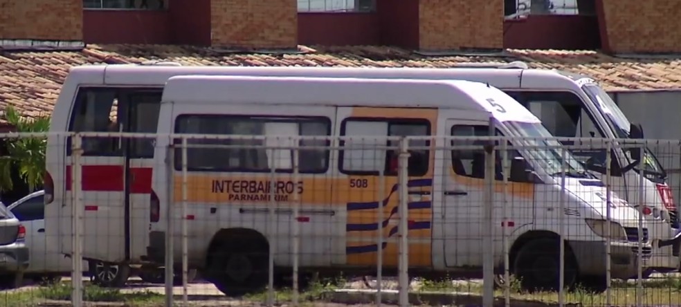 Transporte público de Parnamirim — Foto: Reprodução/Inter TV Cabugi