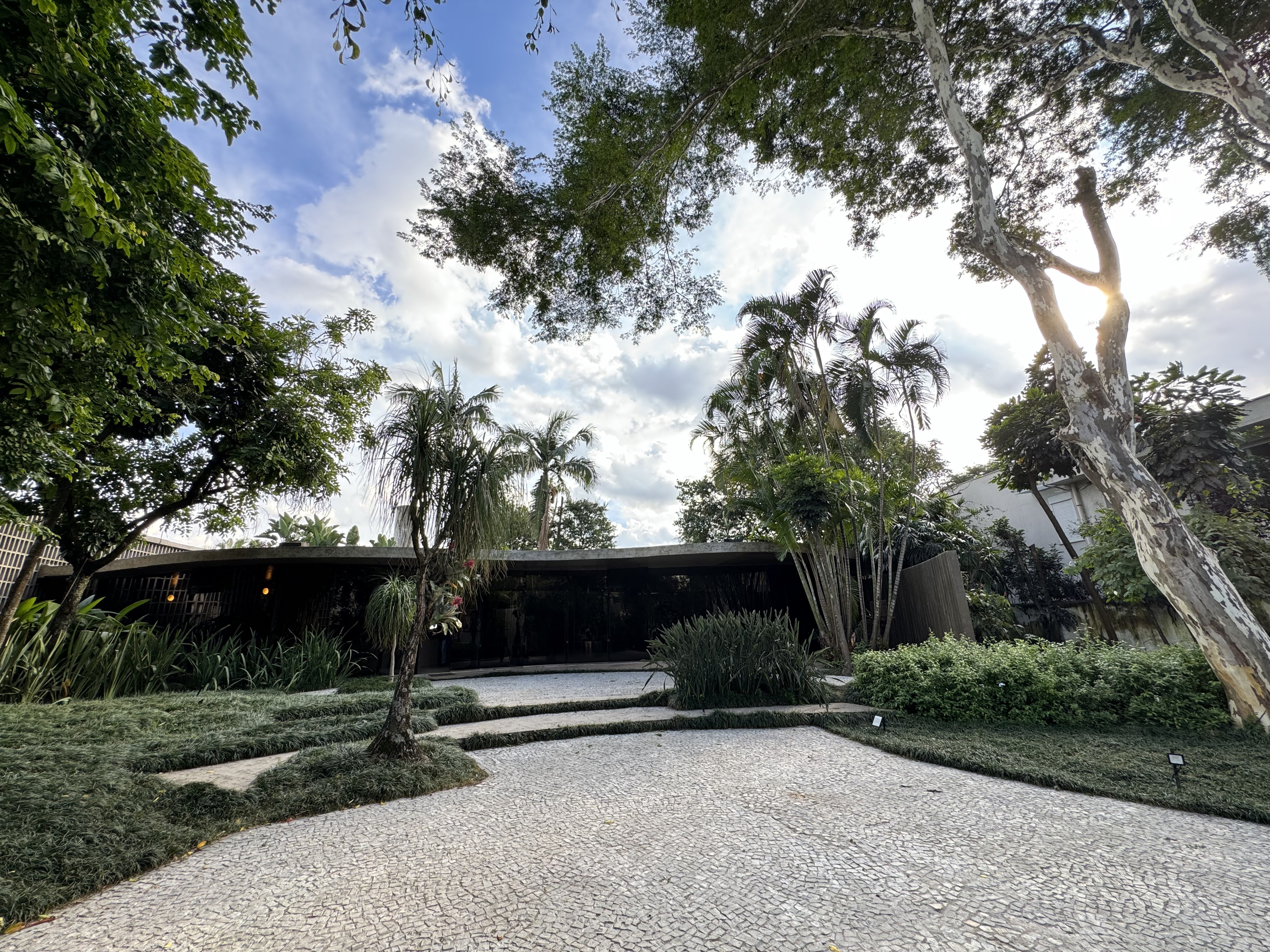 Espaços da Casa Niemeyer, na Zona Oeste de SP — Foto: Gustavo Honório/g1