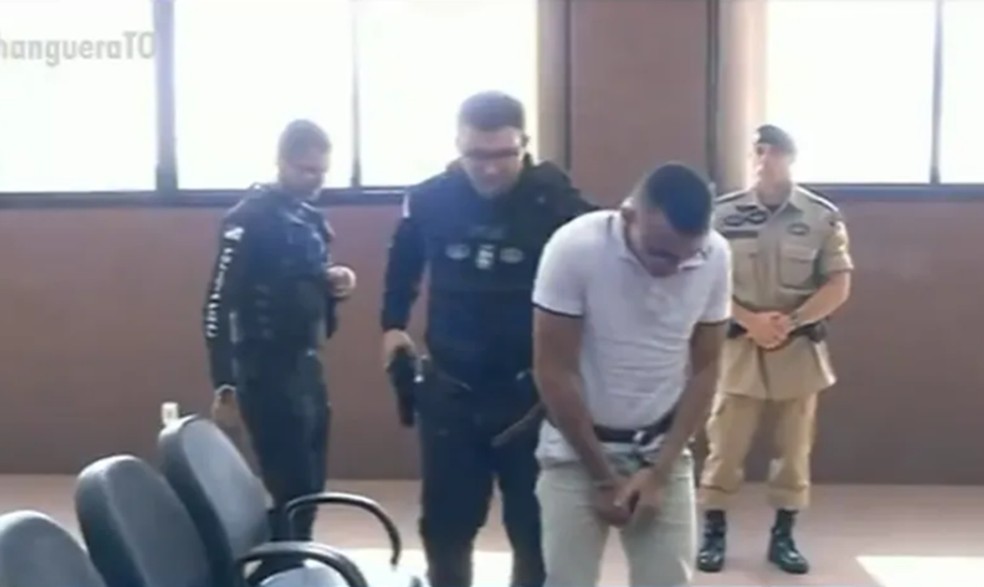 Renan foi condenado a 72 anos de prisão — Foto: Reprodução/TV Anhanguera