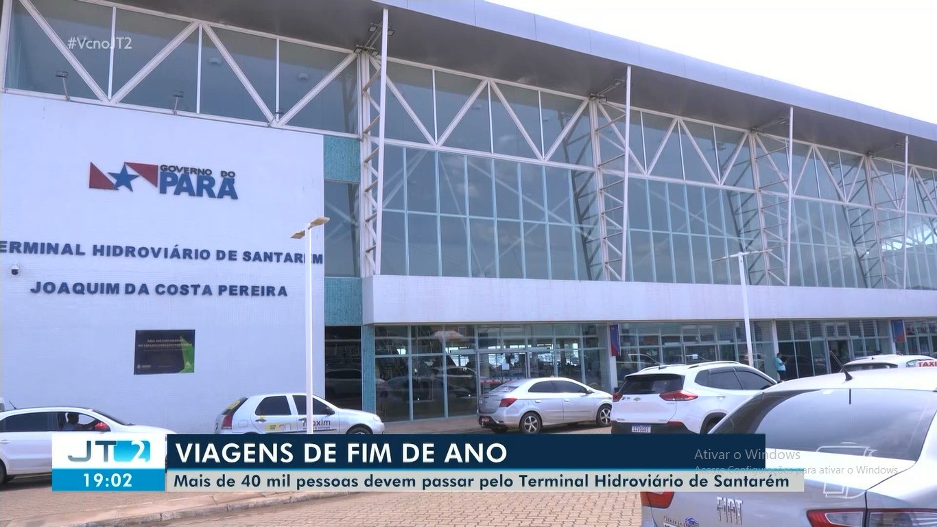 Mais de 40 mil passageiros devem passar pelo terminal hidroviário de Santarém em dezembro