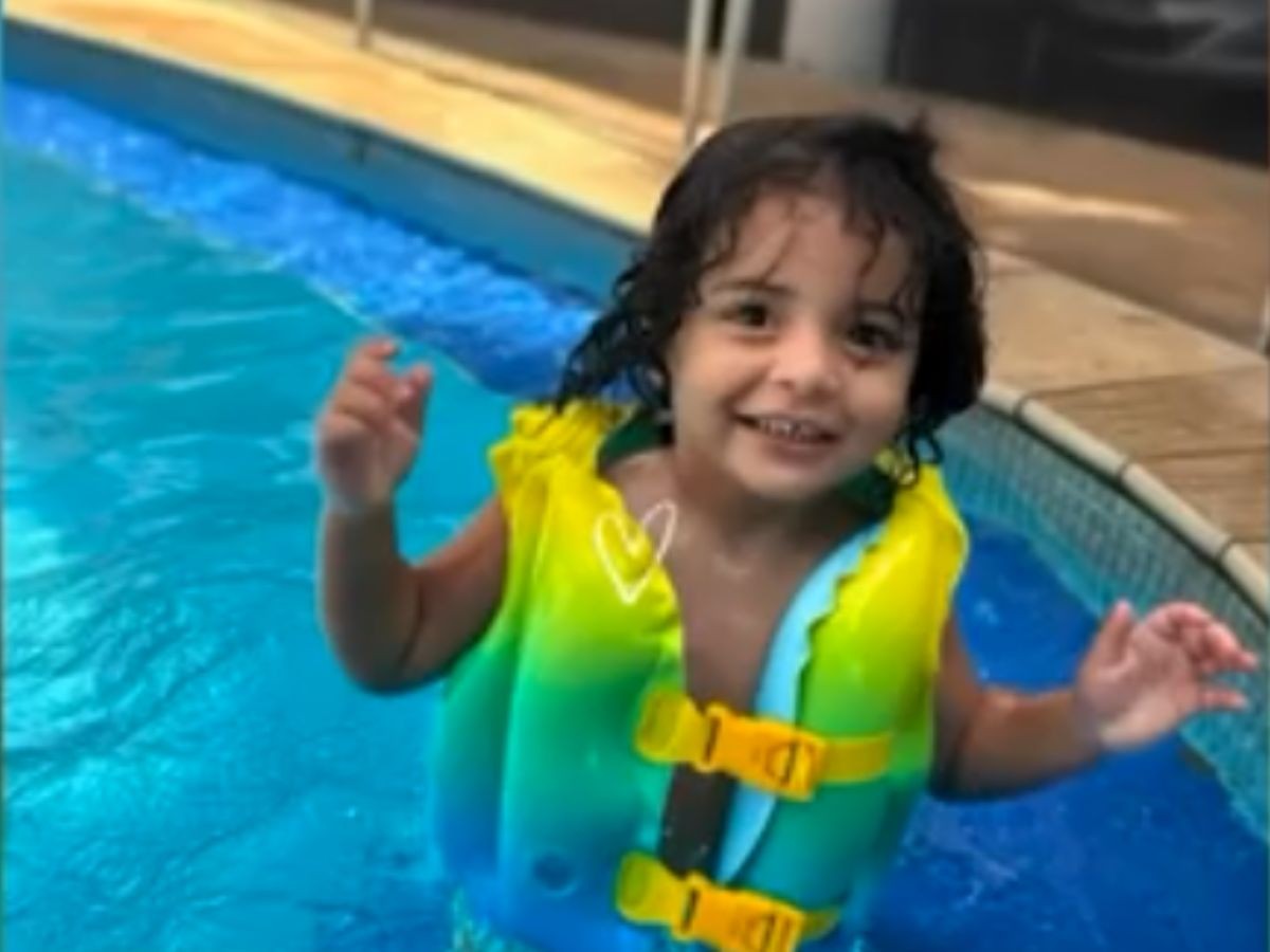 Influenciador faz homenagem à filha de 3 anos que morreu afogada em piscina de casa no interior de SP