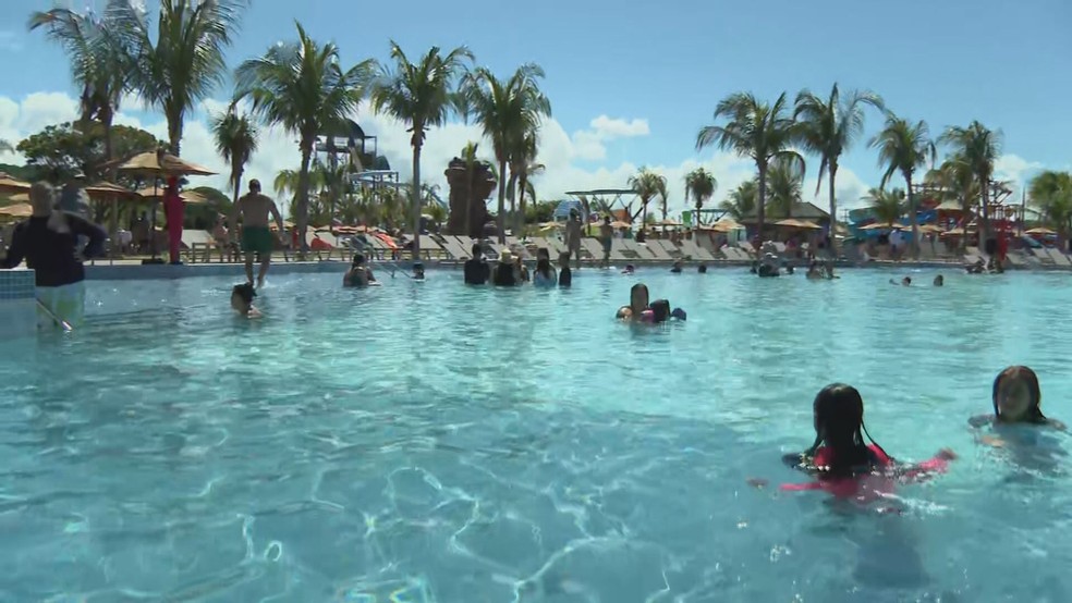 Acquaventura Carneiros foi inaugurado no dia 25 de abril, em Tamandaré — Foto: TV Globo/Reprodução