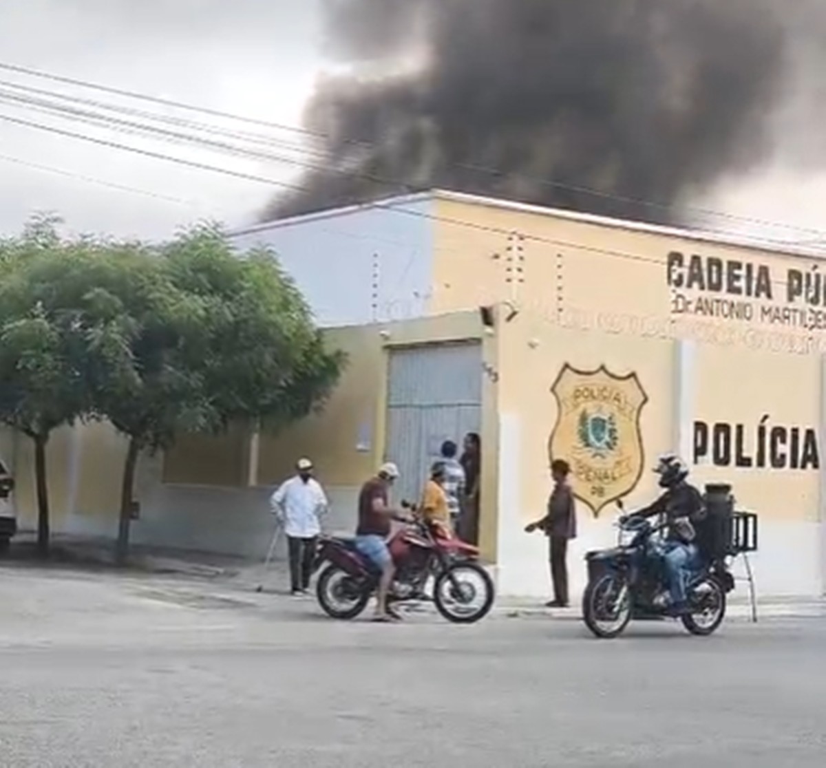 Princípio de incêndio é registrado em Cadeia Pública de Conceição, no Sertão da Paraíba