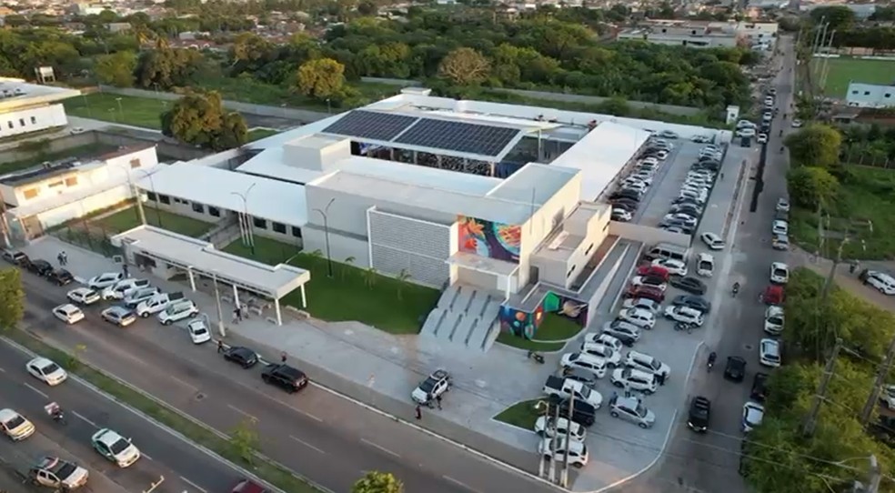 Iern inaugurado nesta segunda-feira (20) em Natal — Foto: Sandro Menezes/Governo do RN/Reprodução