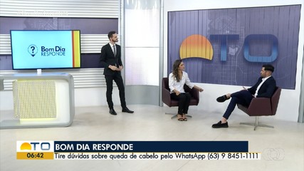 Bom Dia Responde: Médico Igor Moreschi esclarece dúvidas sobre queda capilar