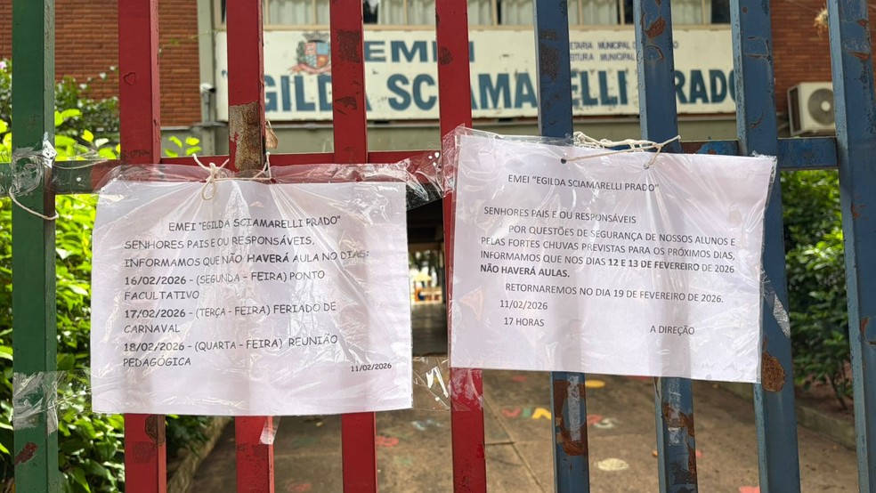 1 de 2
Risco de rompimento de barragem suspende aulas em cinco escolas em Lins — Foto: Andressa Lara/TV TEM