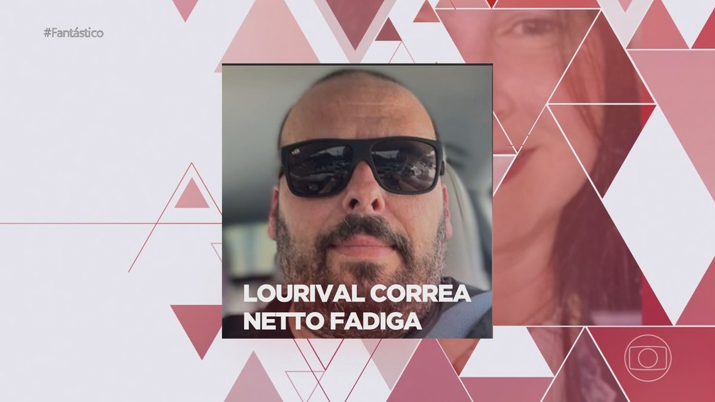Lourival era amigo da família Hardy e planejou o sequestro e o pedido de resgate, segundo a polícia — Foto: Reprodução/Fantástico