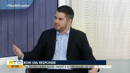 Psiquiatra orienta sobre saúde mental e valorização da vida