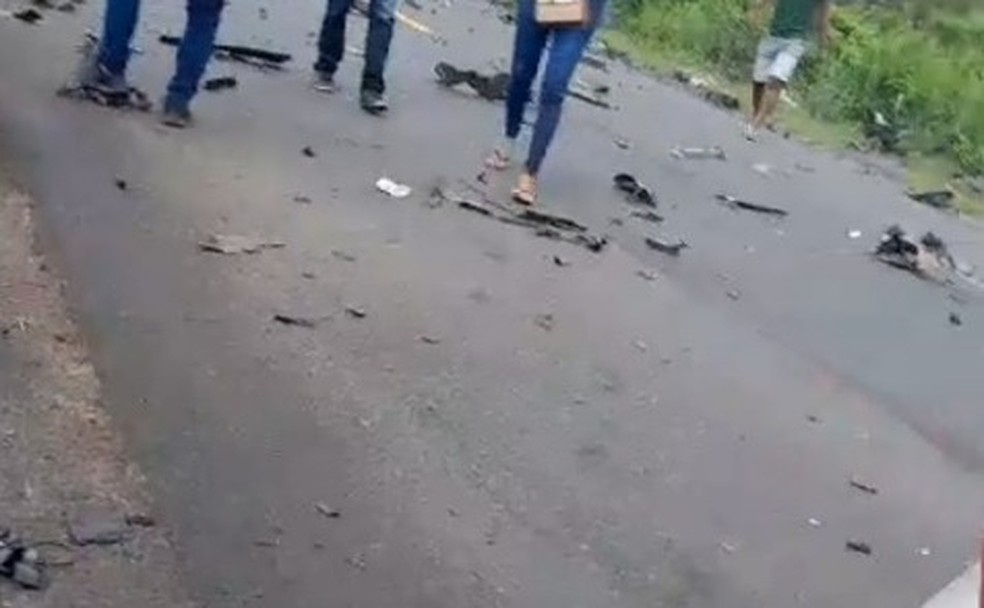 Grava acidente é registrado em Aurora do Pará. — Foto: Reprodução/Redes sociais