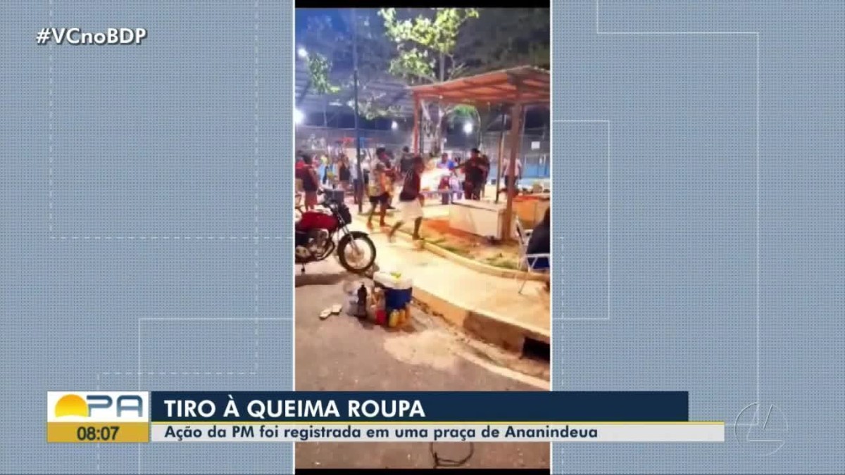 Policiais são afastados após tiro à queima-roupa contra homem em praça ...