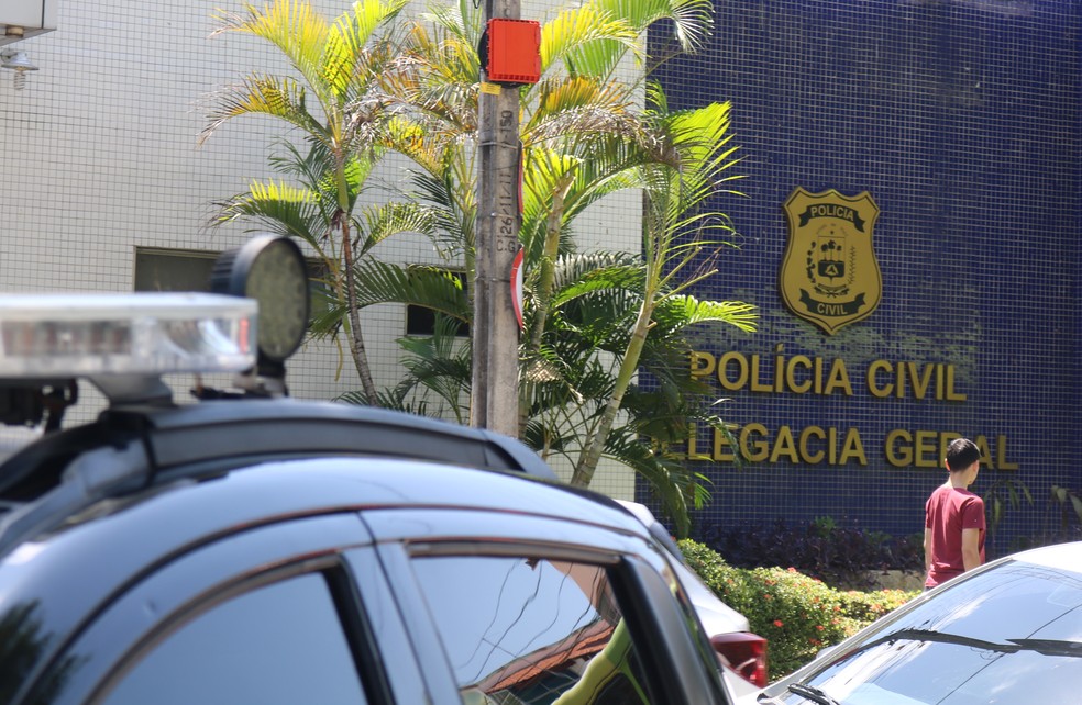 Delegacia Geral de Polícia Civil do Piauí, no Centro de Teresina — Foto: Andrê Nascimento/ g1 Piauí