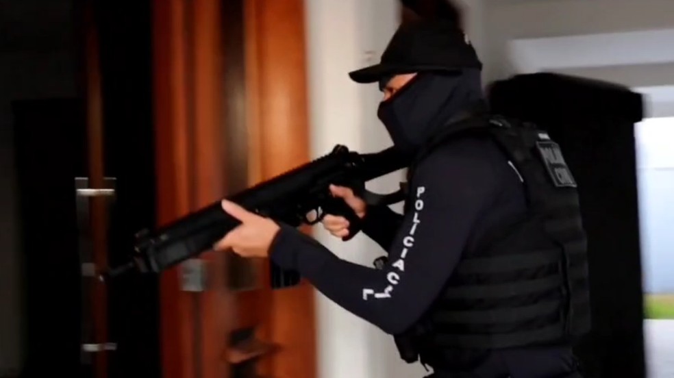 Operação da Polícia Civil do RN cumpriu mandados em Natal e em outros estados do Nordeste — Foto: Reprodução
