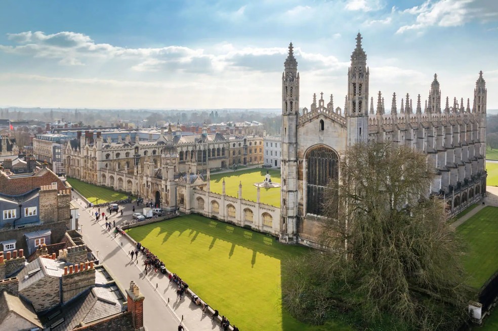 A Universidade de Cambridge, no Reino Unido — Foto: Reprodução