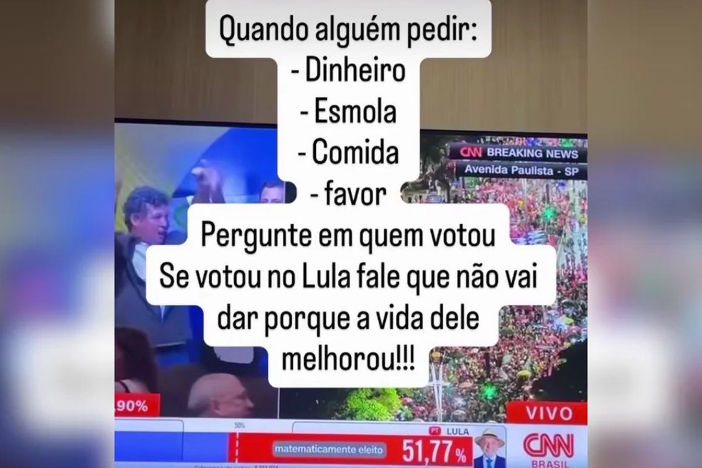 Postagem feita pelo prefeito Chapadão do Sul (MS) — Foto: Reprodução
