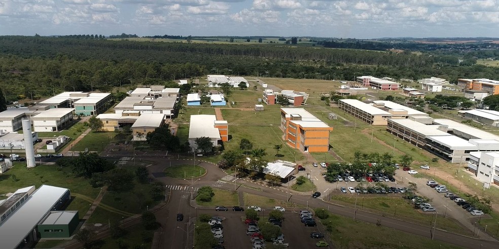 Campus da UFSCar em São Carlos — Foto: Reprodução/EPTV