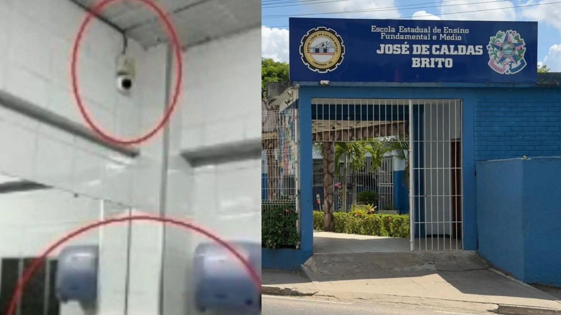 Escola estadual no ES instala câmera em banheiro e gera polêmica em Linhares