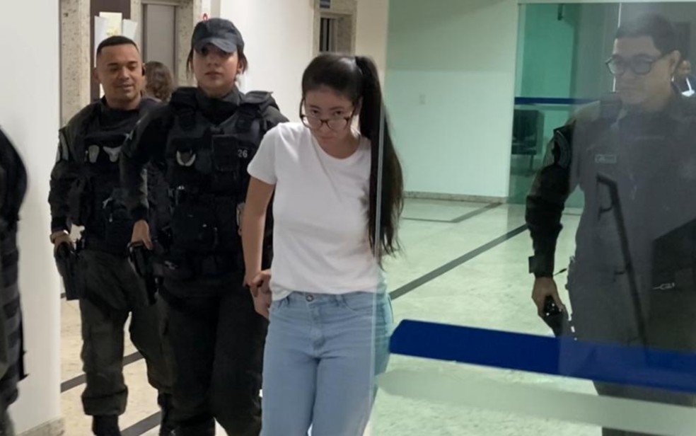 Murielly Alves Costa foi condenada a 9 anos e 3 meses de prisão — Foto: Octávio Rodrigues/TV Anhanguera