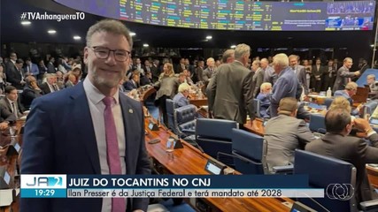 Juiz tocantinense Ilan Presser toma posse no CNJ com mandato até 2028