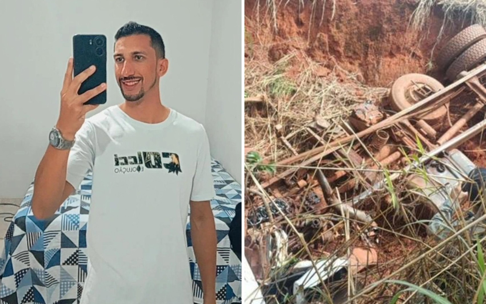 Empresário morre após caminhão tombar em rodovia de Goiás