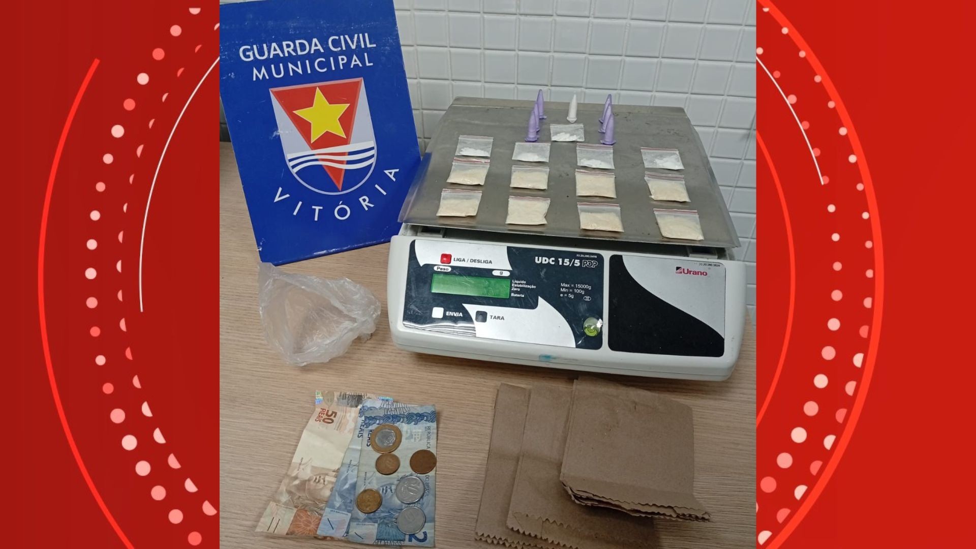 Motorista de aplicativo é preso ao fazer delivery de droga para o tráfico em Vitória