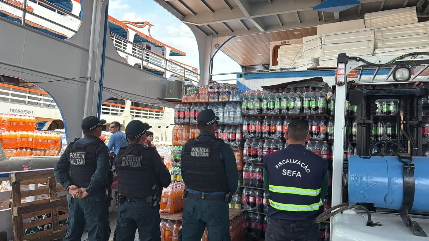Fiscais apreendem quase R$ 182 mil em mercadorias irregulares em duas cidades do oeste do Pará