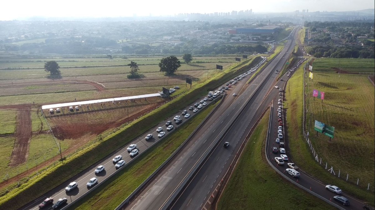 Anel Viário Sul registra seis quilômetros de lentidão no 1º dia da ...