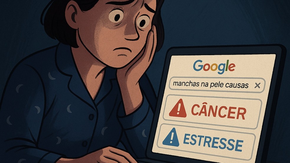 Ilustração gerada pelo ChatGPT sobre o tema da reportagem — Foto: ChatGPT