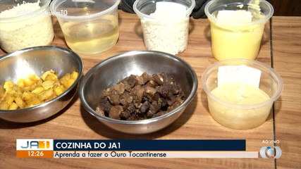 Veja quais são os ingredientes para preparar a receita Ouro Tocantinense