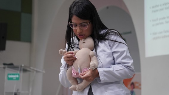 AGOSTO DOURADO: Unimed promove encontro sobre amamentação e cuidados com bebê