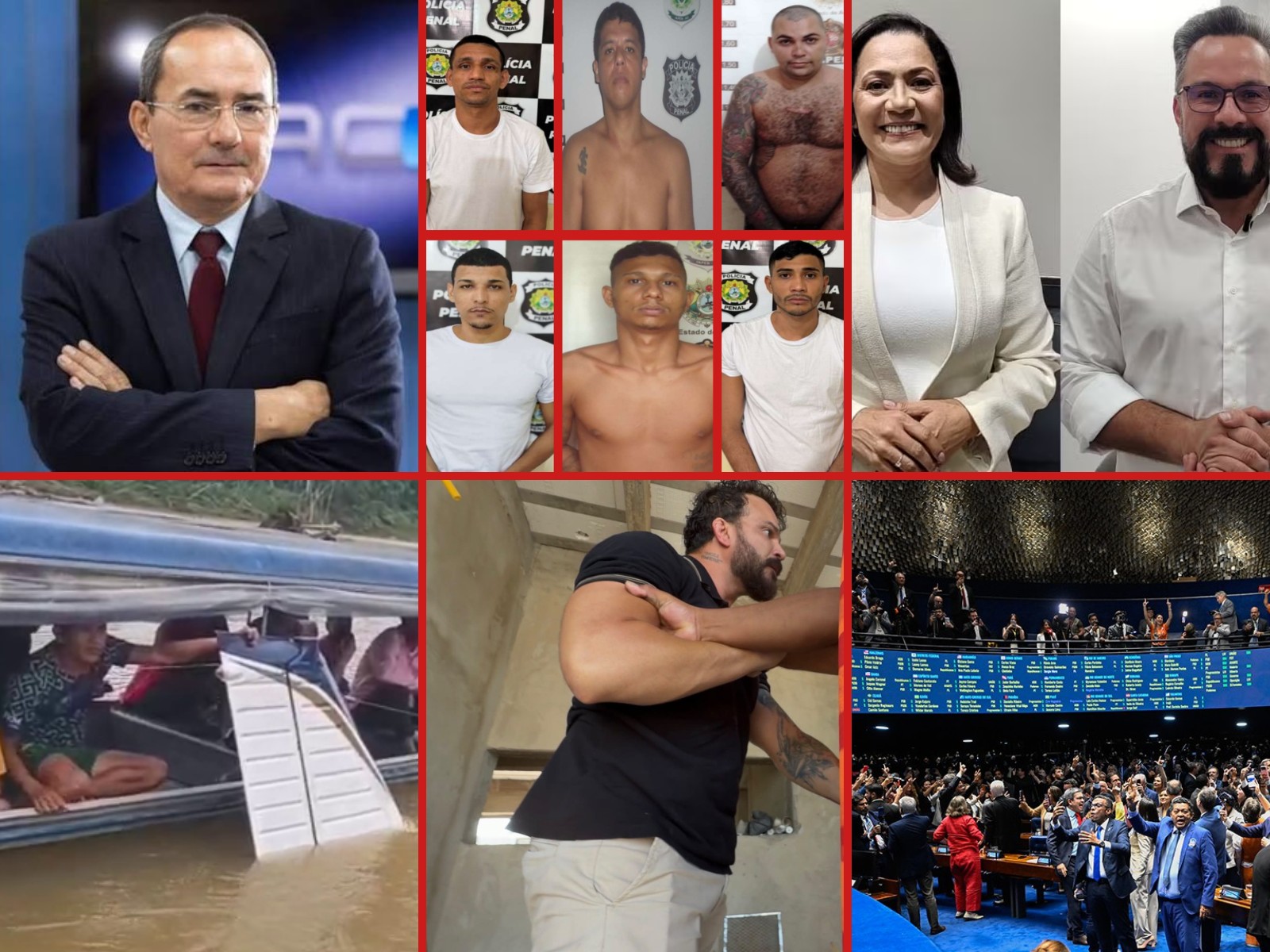 Você viu? Morte de Ayres Rocha, detentos seguem foragidos, pesquisa Quaest e mais