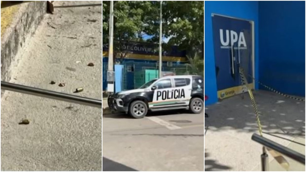 Jorge Luiz Pereira, de 33 anos, foi morto com mais de dez tiros dentro da Upa de Granja. — Foto: TV Verdes Mares/ Reprodução