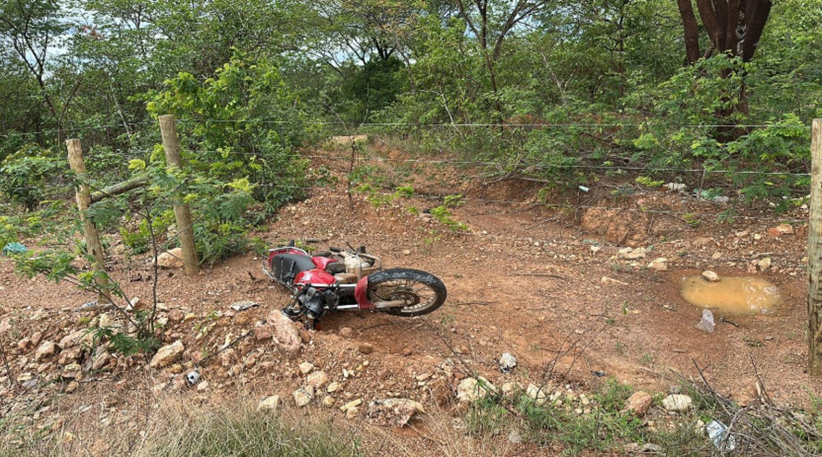 Motociclista morre após ficar gravemente ferido em acidente na zona rural de Engenheiro Navarro