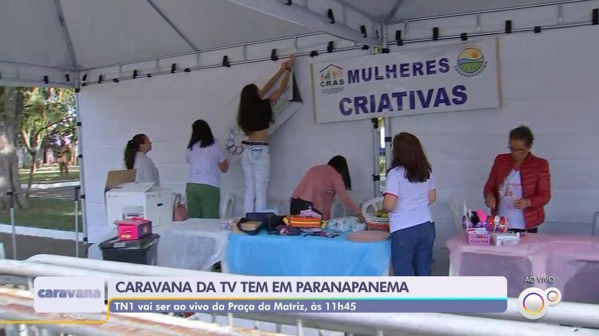 Paranapanema recebe a Caravana TV TEM nesta sexta feira