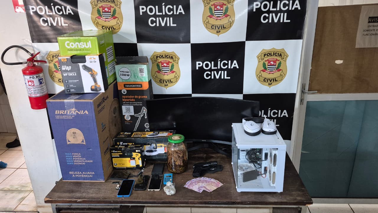 Homem é detido suspeito de praticar estelionato eletrônico em Birigui