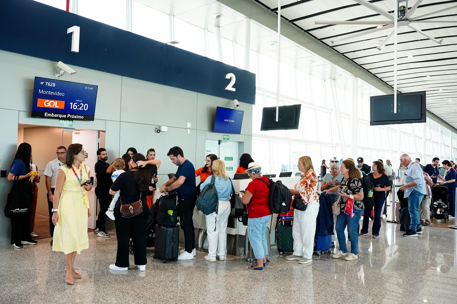 Aeroporto de Natal: Movimentação de passageiros em voos internacionais cresce 86% na alta temporada