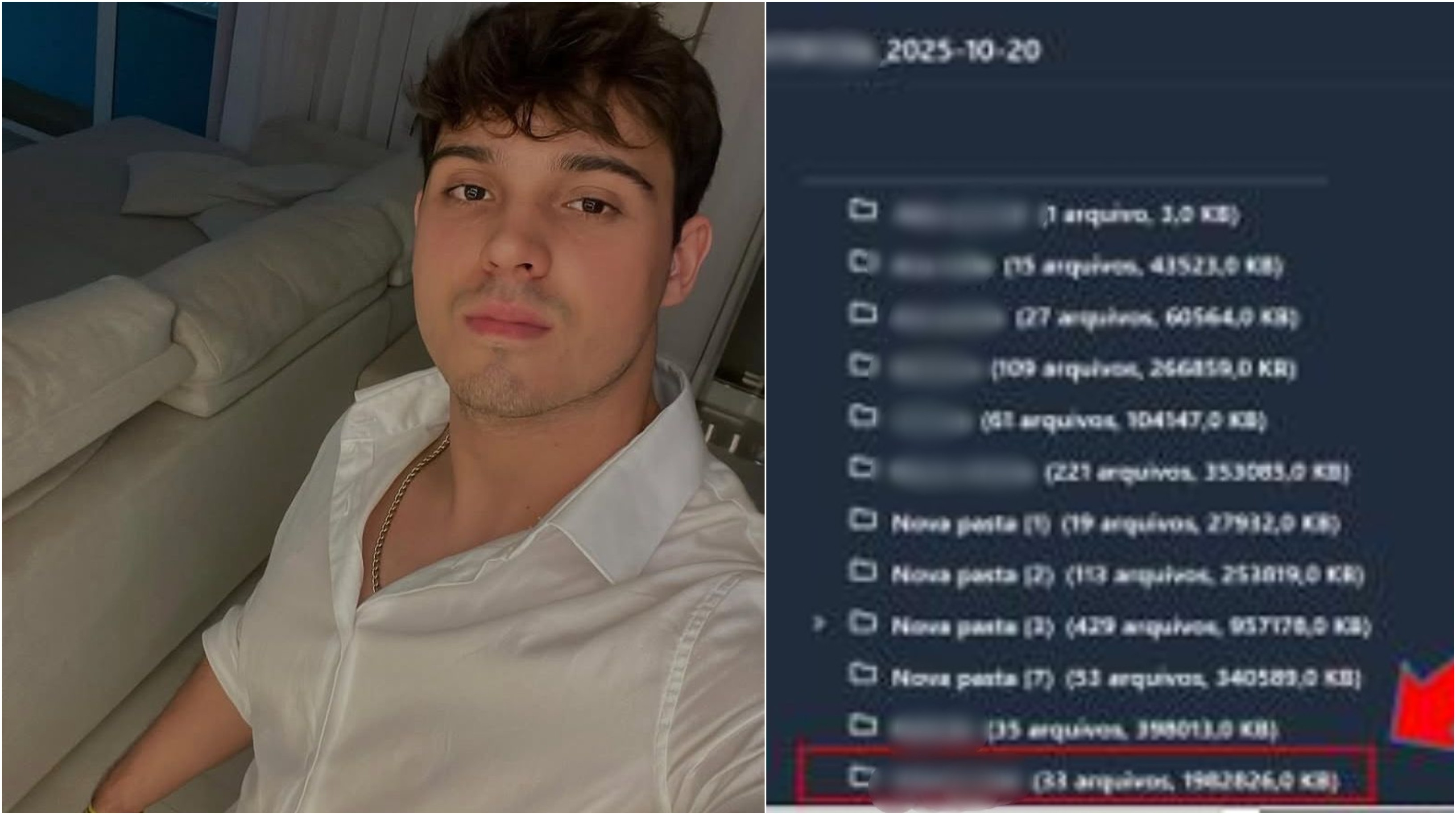 Investigado por divulgar fotos de mulheres no WhatsApp tinha mais de mil arquivos íntimos divididos em pastas com nomes das vítimas