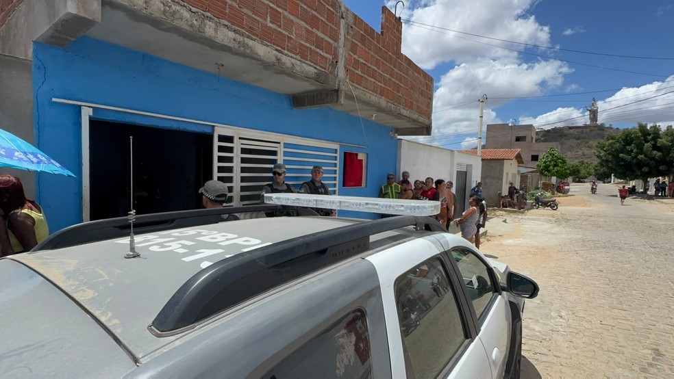 Crime em Santa Cruz (RN) — Foto: Sérgio Henrique Santos/Inter TV Cabugi