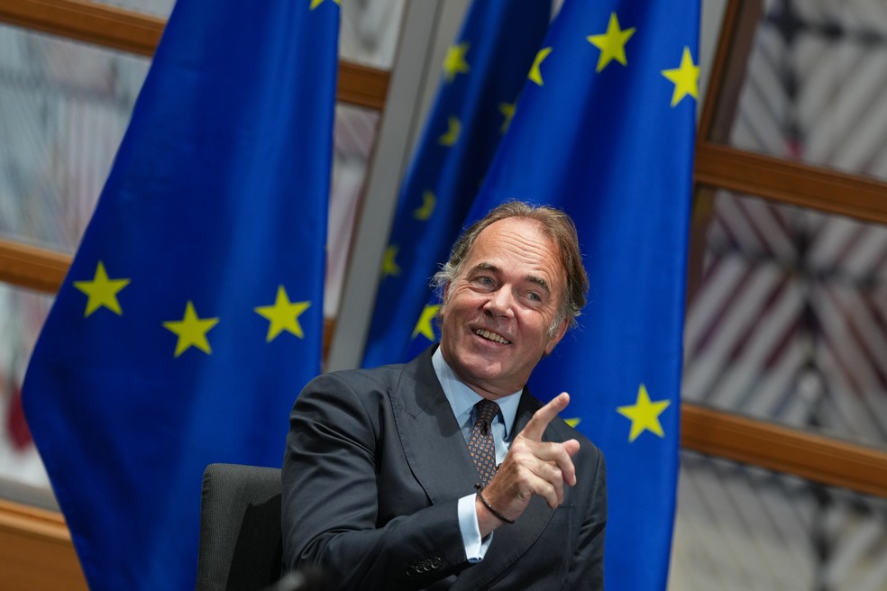 O coordenador antiterrorismo da União Europeia, Bartjan Wegter. — Foto: AP/Virginia Mayo
