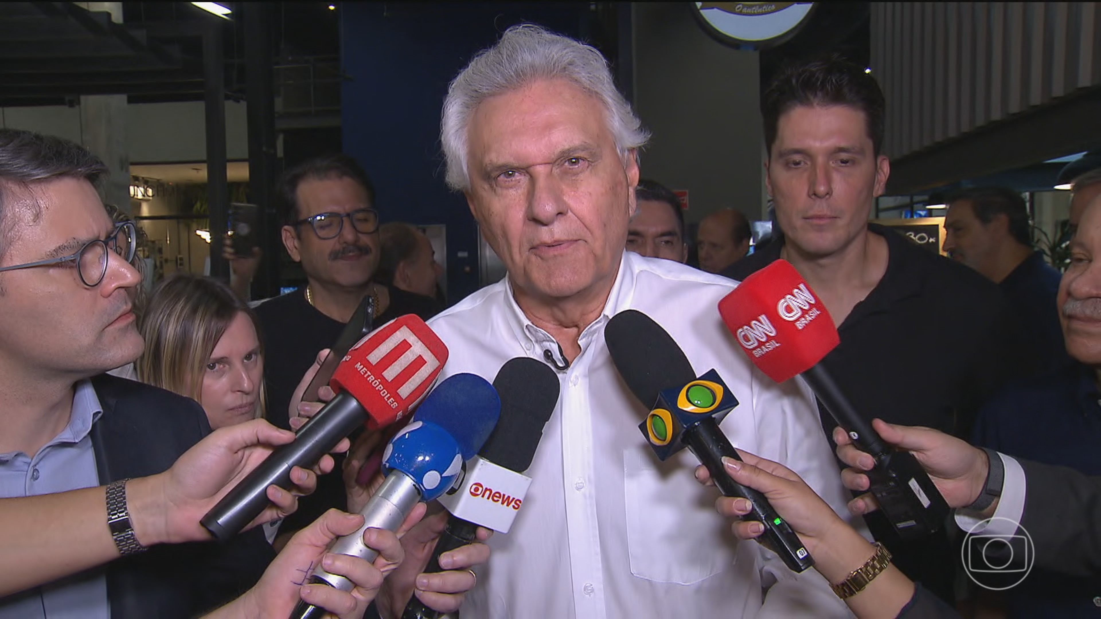Ronaldo Caiado, candidato à Presidência pelo PSD, visita o Brás, no Centro de São Paulo
