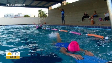 Natação paralímpica cresce no Tocantins