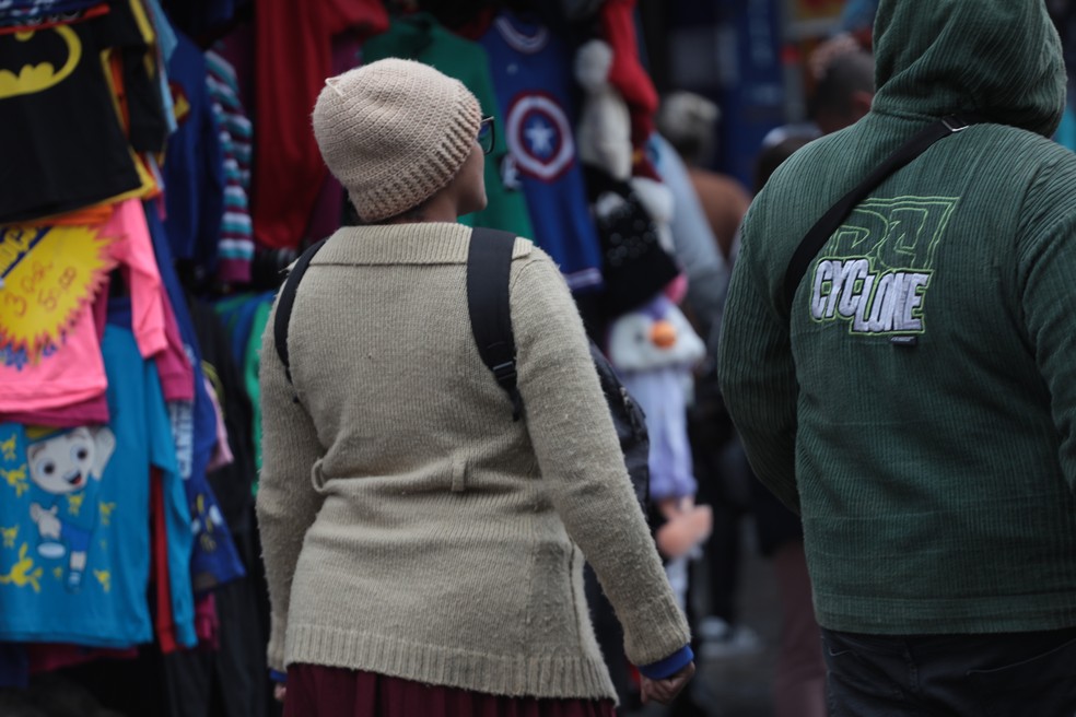 Frio na cidade de São Paulo em foto de arquivo — Foto: Renato S. Cerqueira/Ato Press/Estadão Conteúdo