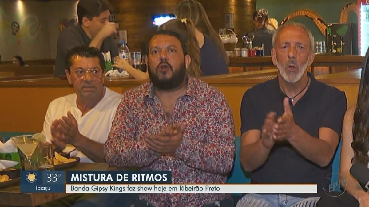 Gipsy Kings surprend ses clients en jouant dans un restaurant mexicain à Ribeirão Preto, SP |  Dans des endroits