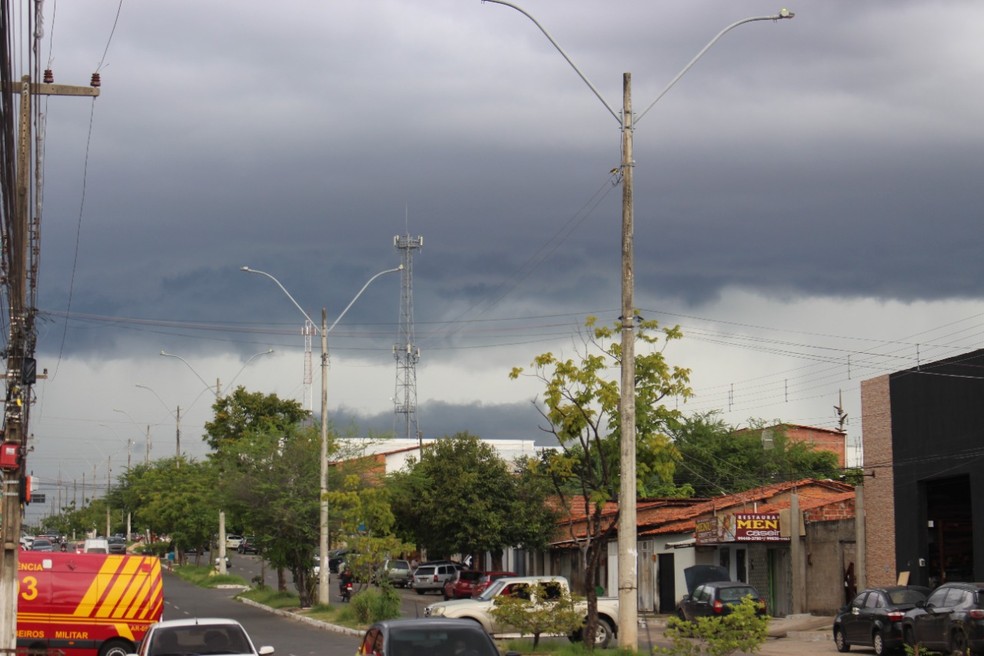 Previsão de chuva em todo o Piauí — Foto: Lívia Ferreira/g1 PI