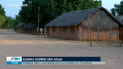 Aldeias indígenas em Tocantínia sofrem com a falta de água