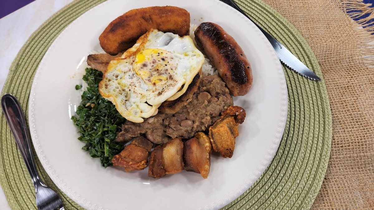 Arte na Cozinha: Virado à paulista vegetariano