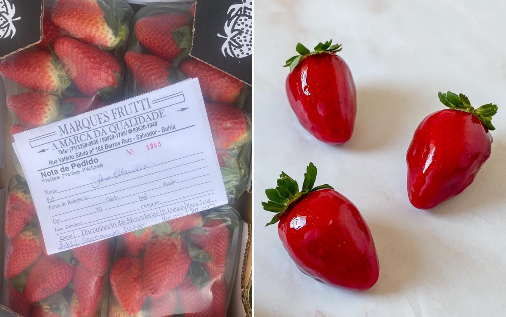 Após morango do amor viralizar nas redes sociais, preço da fruta aumenta em Salvador