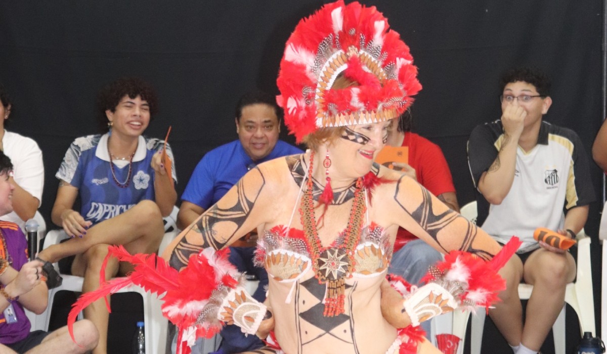 Festival de Parintins inspira alunos da Ufam que promovem concurso de Cunhã-Poranga; 'Tia da Trufa' conquista segundo lugar